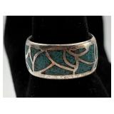 Sterling Silver & Turquoise Ring