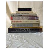 Lot of 11 Civil War, Abe Lincoln & Misc. Books