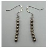 Pair of Sterling Silver Earrings