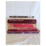 Lot of 9 Cookbooks