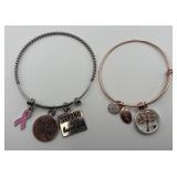 2 Nice Fashion Charm Bracelets