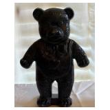 Black Bear Cast Iron Door Stop