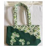 RARE Longaberger St. Patrick's Tote Bag