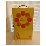 Vintage Gilbert Microcraft microscope & Case