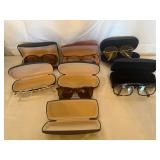 Lot of 6 Sunglasses & Readers with Cases