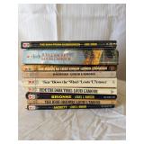 Lot of 9 Louis L'Amour Books