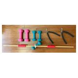 Small Lot of Exercise Equipment