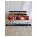 Lot of 9 Cookbooks