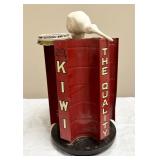 Vintage Promotional KIWI Boot Polish Tins Display