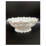 Westmoreland Milk Glass Pedestal Bowl