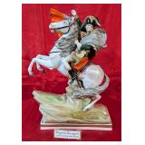 Epic Napoleon Porcelain Sitzendorf Sculpture
