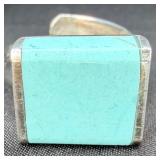 Sterling Silver Turquoise Stone Ring
