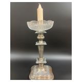 Vintage Silver-Plated Candlestick Holder
