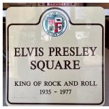 Vtg. Elvis Presley 1935-1977 Sign