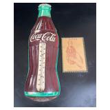 Coca-Cola Thermometer & Coke Post Card