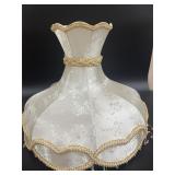 Fabric Scalloped Bell Shape Lamp Shade