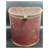 Vintage "Gold Cup" Orange Pekoe Tea Tin
