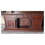 *Incredible 19th Century Hunt Buffet Base, c.1877