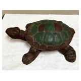 Vintage Cast Iron Turtle Spittoon