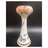 Vintage Royal Dux Art Nouveau Bud Vase 11 1/4"