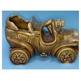 Vintage Ceramic Planter Shaped Automobile