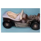 Vintage Ceramic Planter Shaped Automobile