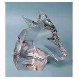 Saint Louis France Crystal Paul Head Figural