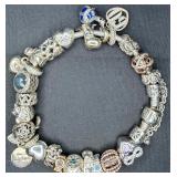 Sterling Silver Pandora Bracelet