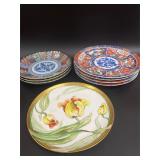 Vintage Limoges, Sanyo Toki Imari bowl & plate
