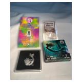 5 grams.999 Fine Silver & 2 Grams .999 Fine Silver