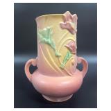 Roseville Pottery Vase from the Poppy Pattern Line