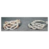 Sterling Silver Hoop Earrings