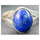 Sterling Silver Lapis Lazuli Ring