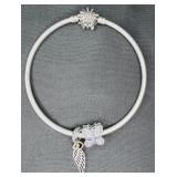 Sterling Silver Pandora Style Bracelet