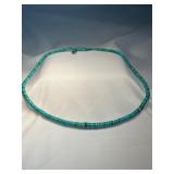 Beaded Turquoise Necklace 17ï¿½