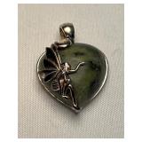 Sterling Silver (925 Ireland) Fairy Pendant