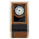 Antiq. International Time Recording Co. Time Clock