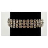ï¿½Weissï¿½ Rhinestone Bracelet