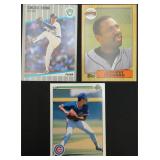 3 VTG Major League Baseball Cards 1980s-1990s