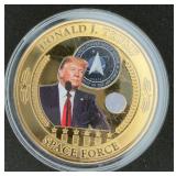 Donald J. Trump Space Force Coin