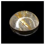 Quartz-Gen Rutilated (Gold Needles) Gemstone