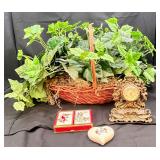 English Garden Elegance, Antique Clock, Cards