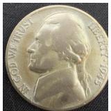 1945 Jefferson Nickel ï¿½Wartimeï¿½ Series