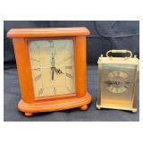 BEAUTEMP Desk & Brass Carriage Clock