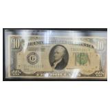 1928 B Ten Dollar Bill