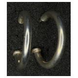 Sterling Silver Hoop Earrings