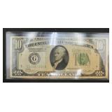1928 B Ten Dollar Bill