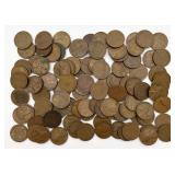 100 Wheat Pennies