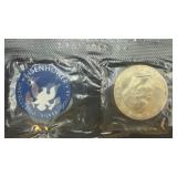 1973 Eisenhower Uncirculated Silver Dollar