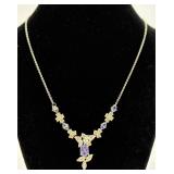 Elegant Sterling Silver Necklace
